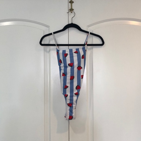 Watermelon High cut leg Swimsuit Size XS - Picture 1 of 2